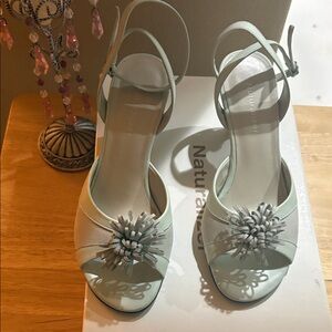 Naturalizer Women's Soft Blue Heels